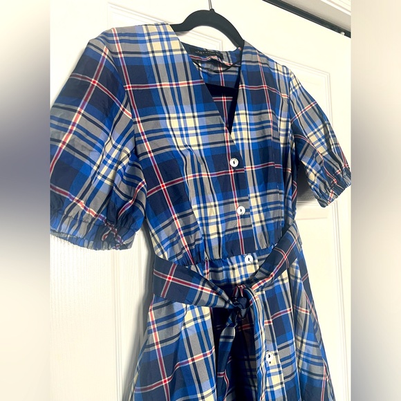 NWOT Zara Plaid Summer Dress - Picture 3 of 13